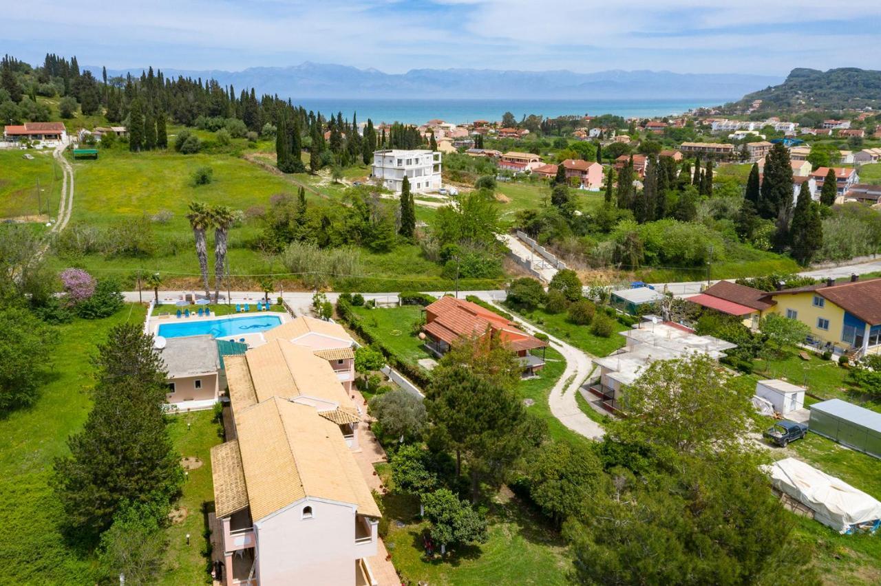 Nikos Pool Apartments - Upper Floor Сидарион Экстерьер фото